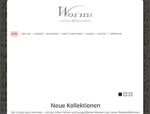 Tablet Screenshot of dessous.com